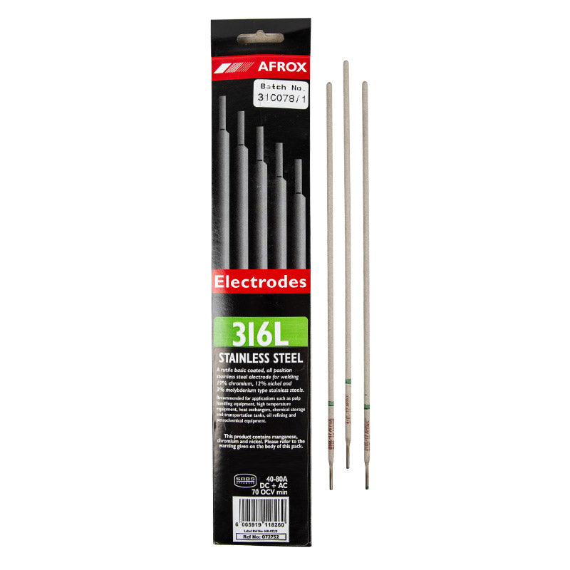 Afrox Welding Rod 316 L 3.25 Mm Sleeve