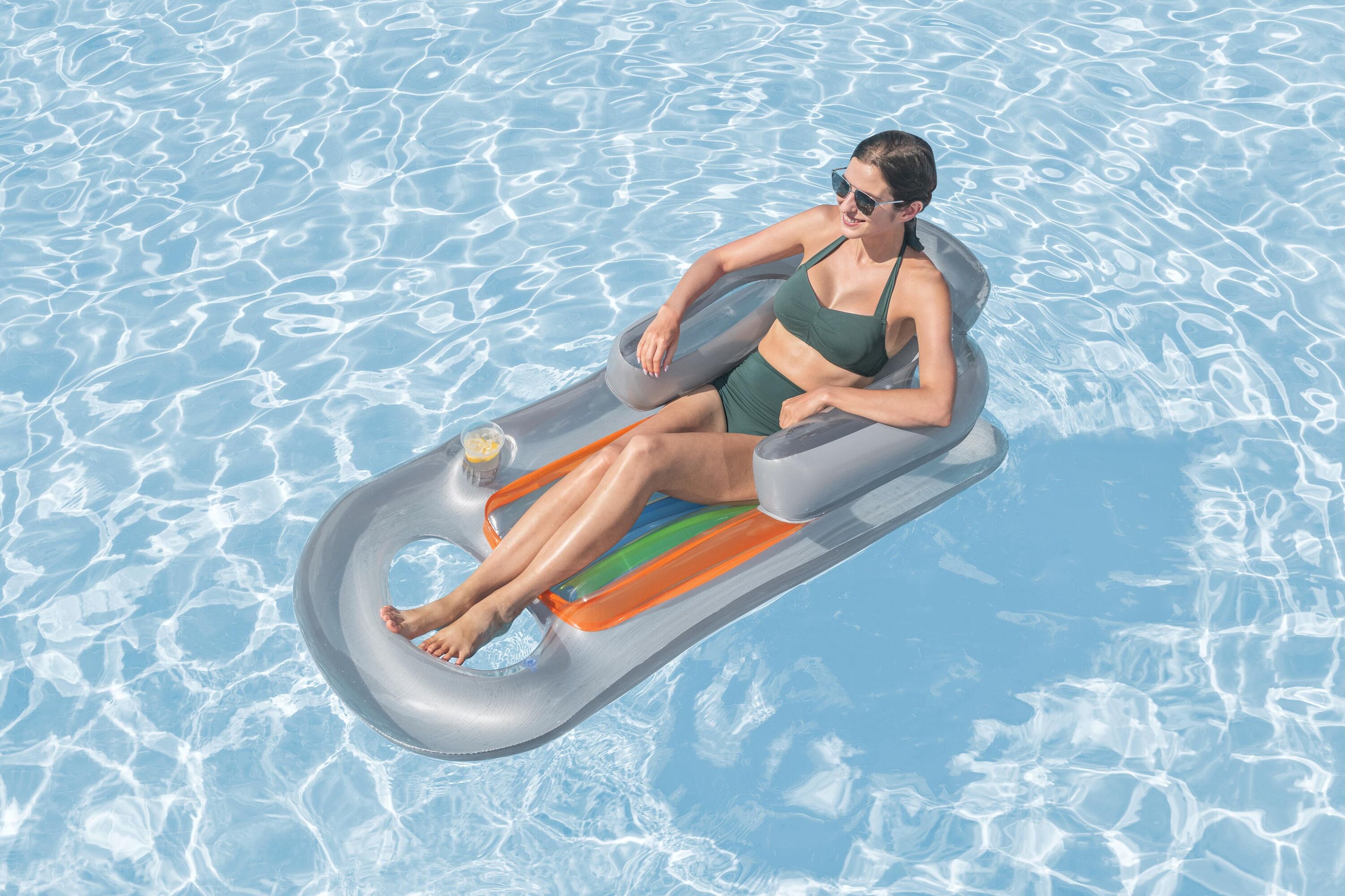 Bestway 1.61m X 84cm Summer Colors Lounge