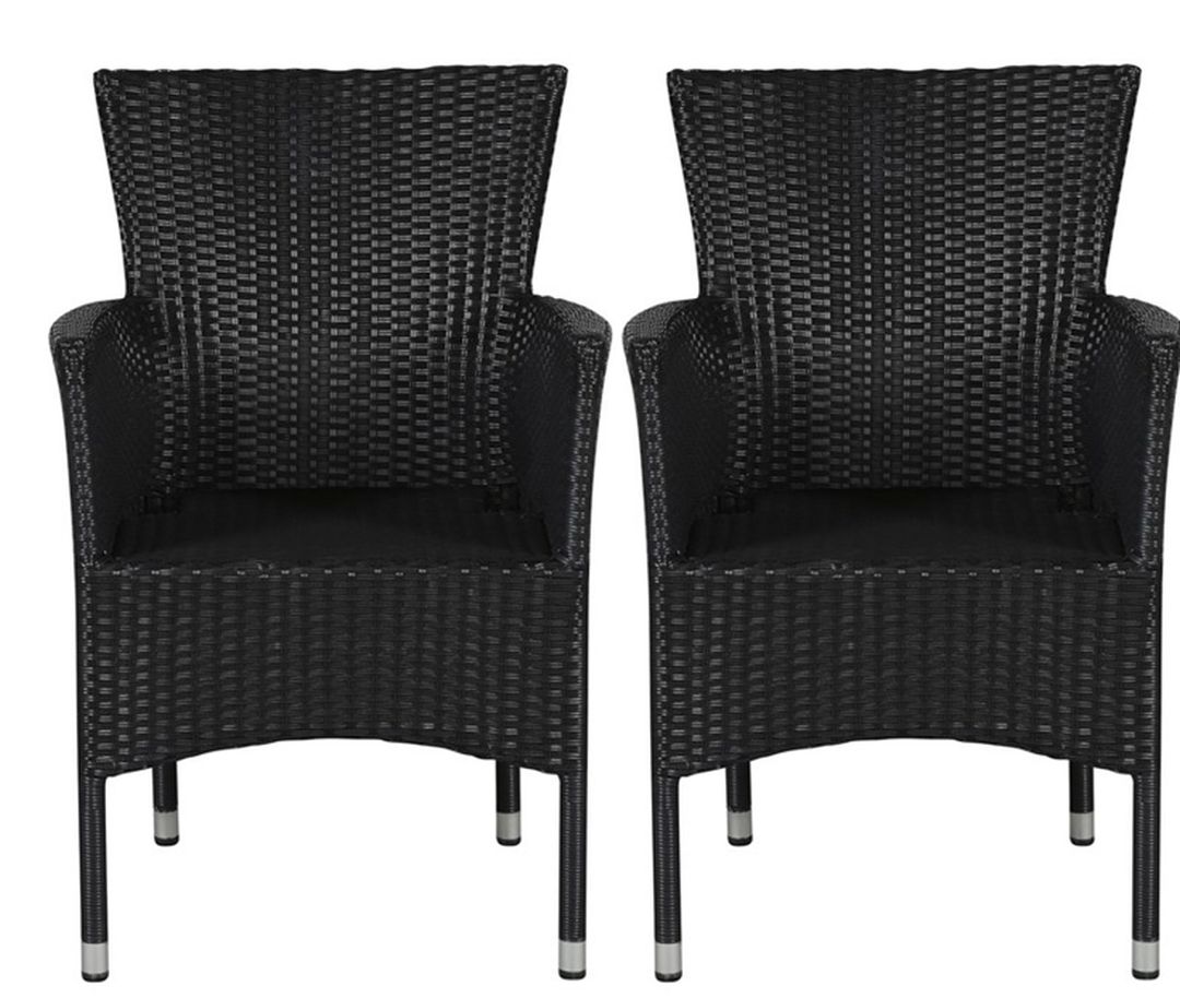 2 Pack Garden Chair Stackable - Livestainable.co.za