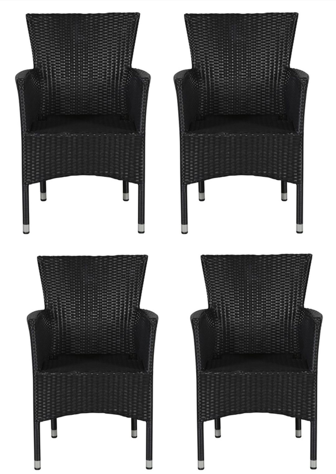 4 Pack Garden Chair Stackable - Livestainable.co.za