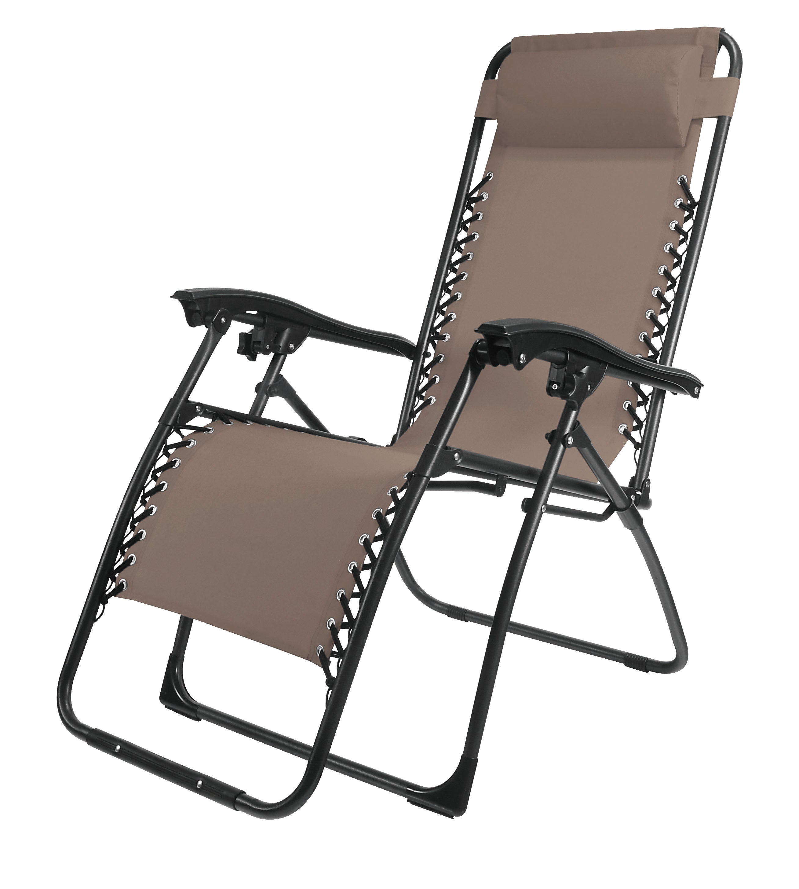 Garden Chair Relax W/Pillow Taupe - Livestainable.co.za