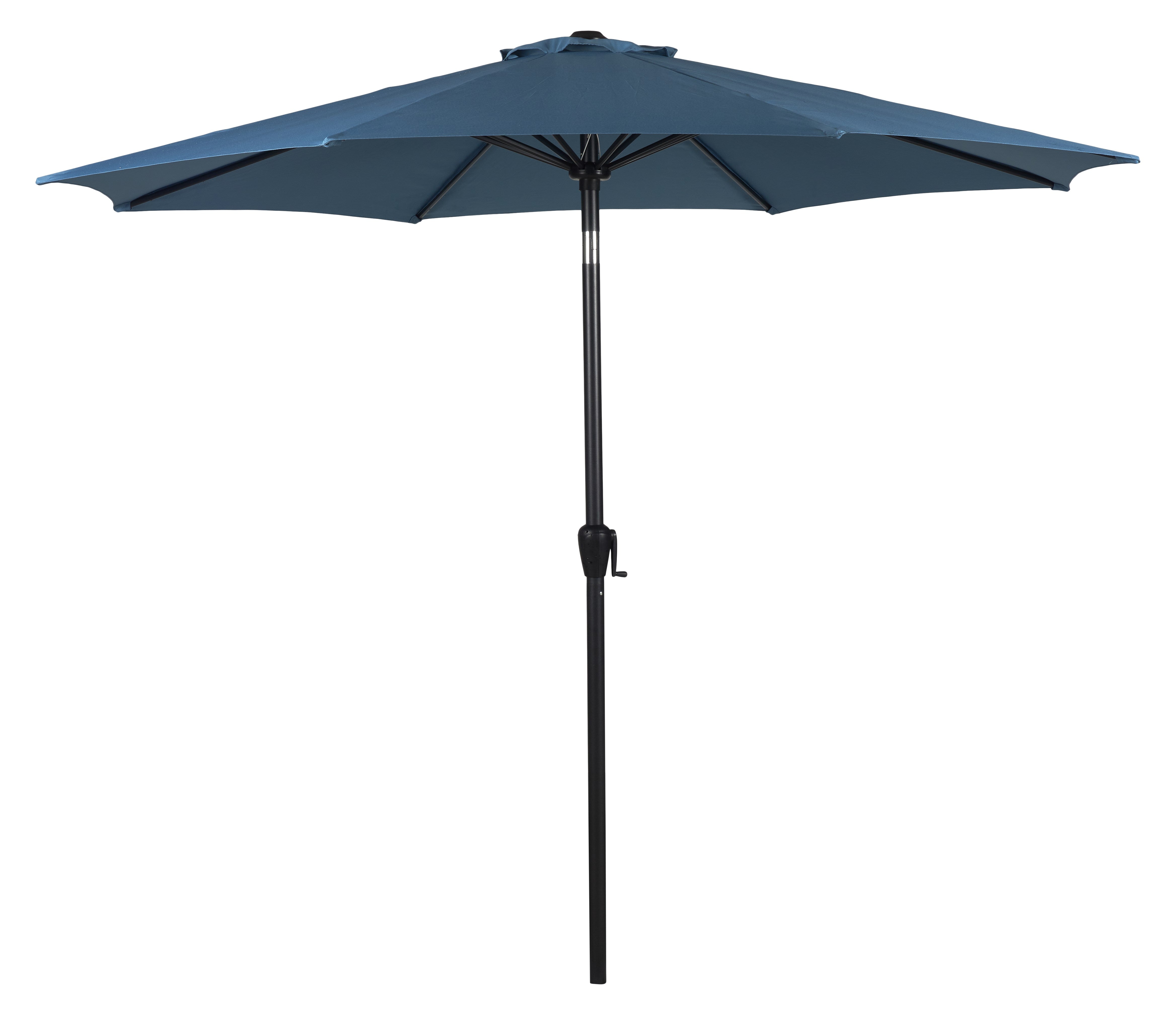 Umbrella W/Crank W/Tilt ø3 M Alum. Blue - Livestainable.co.za