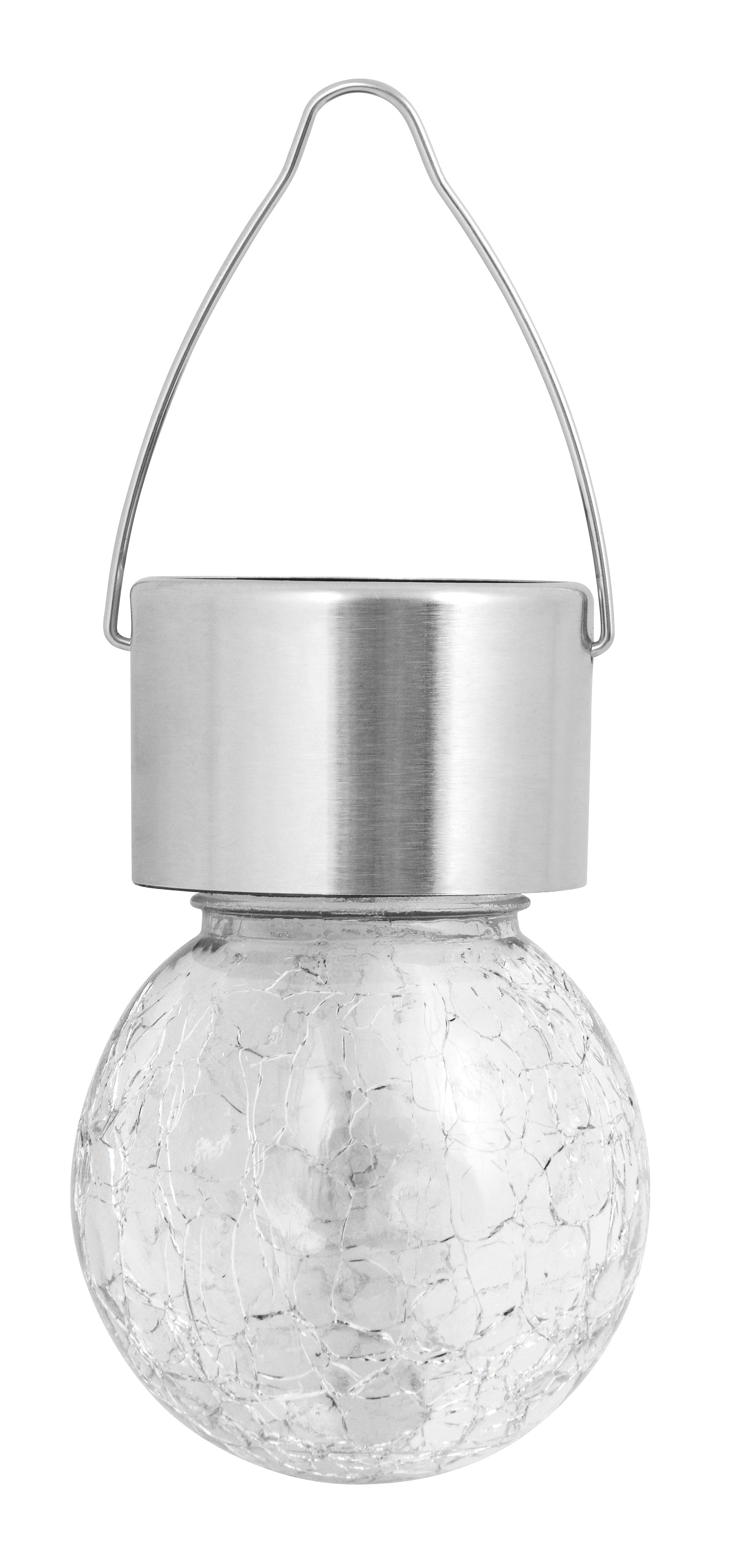 Solar Lamp ø6 Cm H 9 Cm. Stainless Steel - Livestainable.co.za