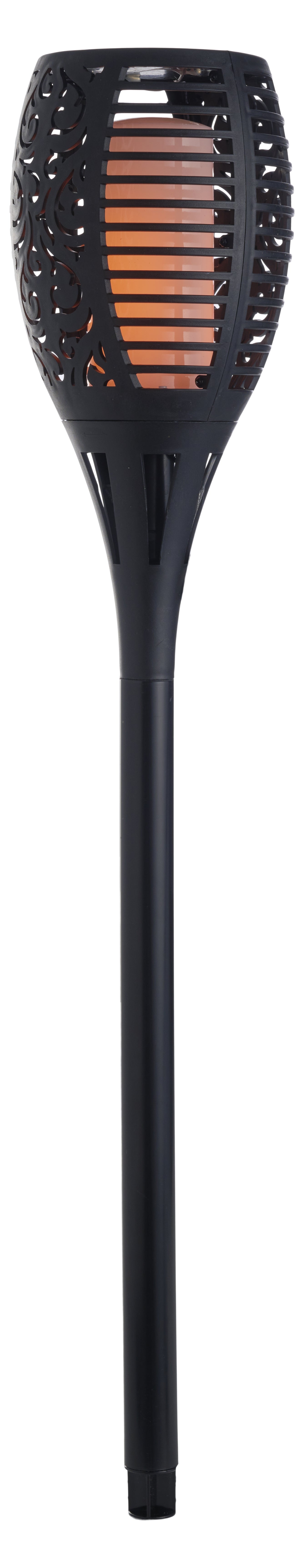 Solar Garden Torch ø12 H78 Cm Black - Livestainable.co.za