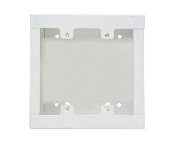White Wall Extension Metal Box Cb 4x4" Al 10343