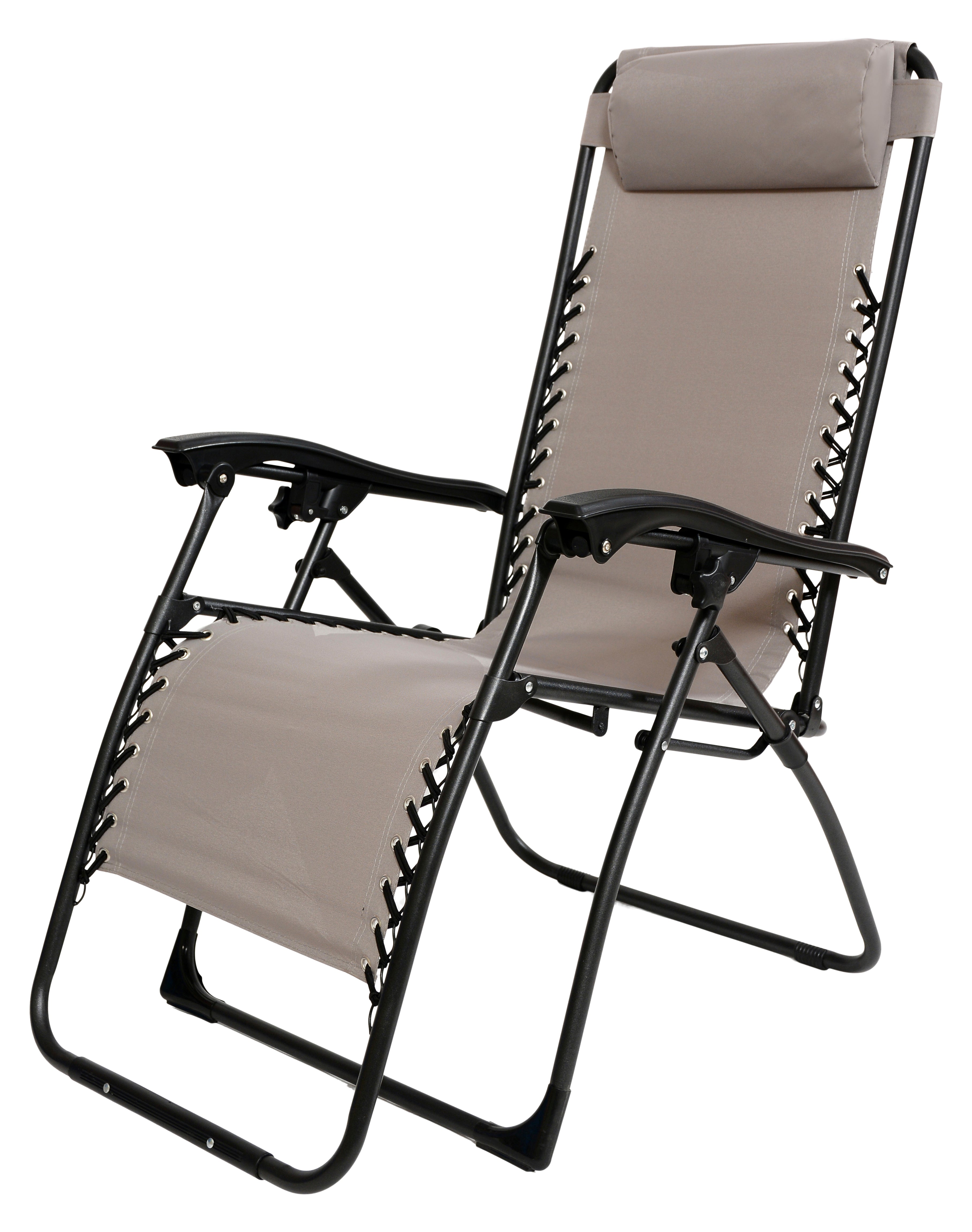 Garden Chair Relax W/Pillow Flint Grey - Livestainable.co.za