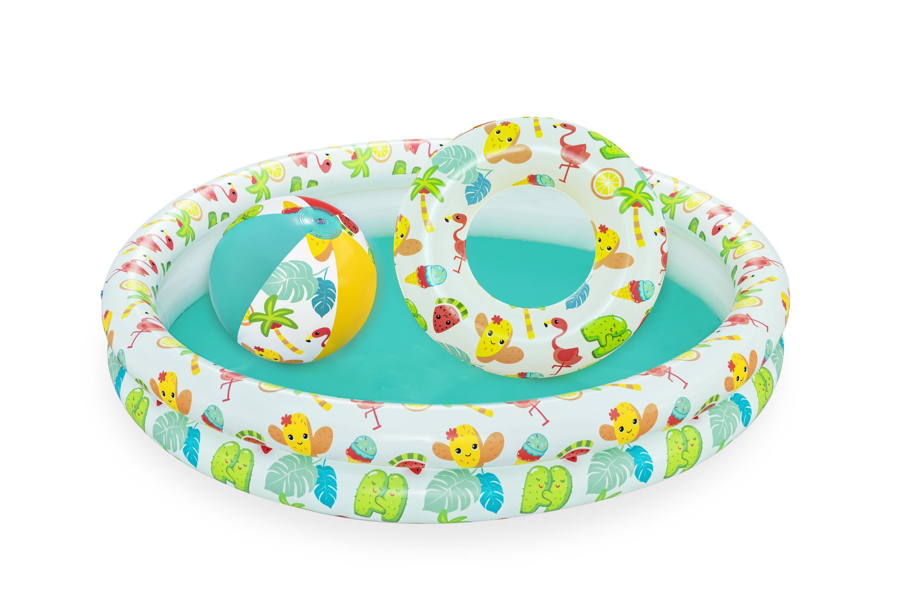 Play Pool Set 1.22m X H20cm 124 L - Livestainable.co.za