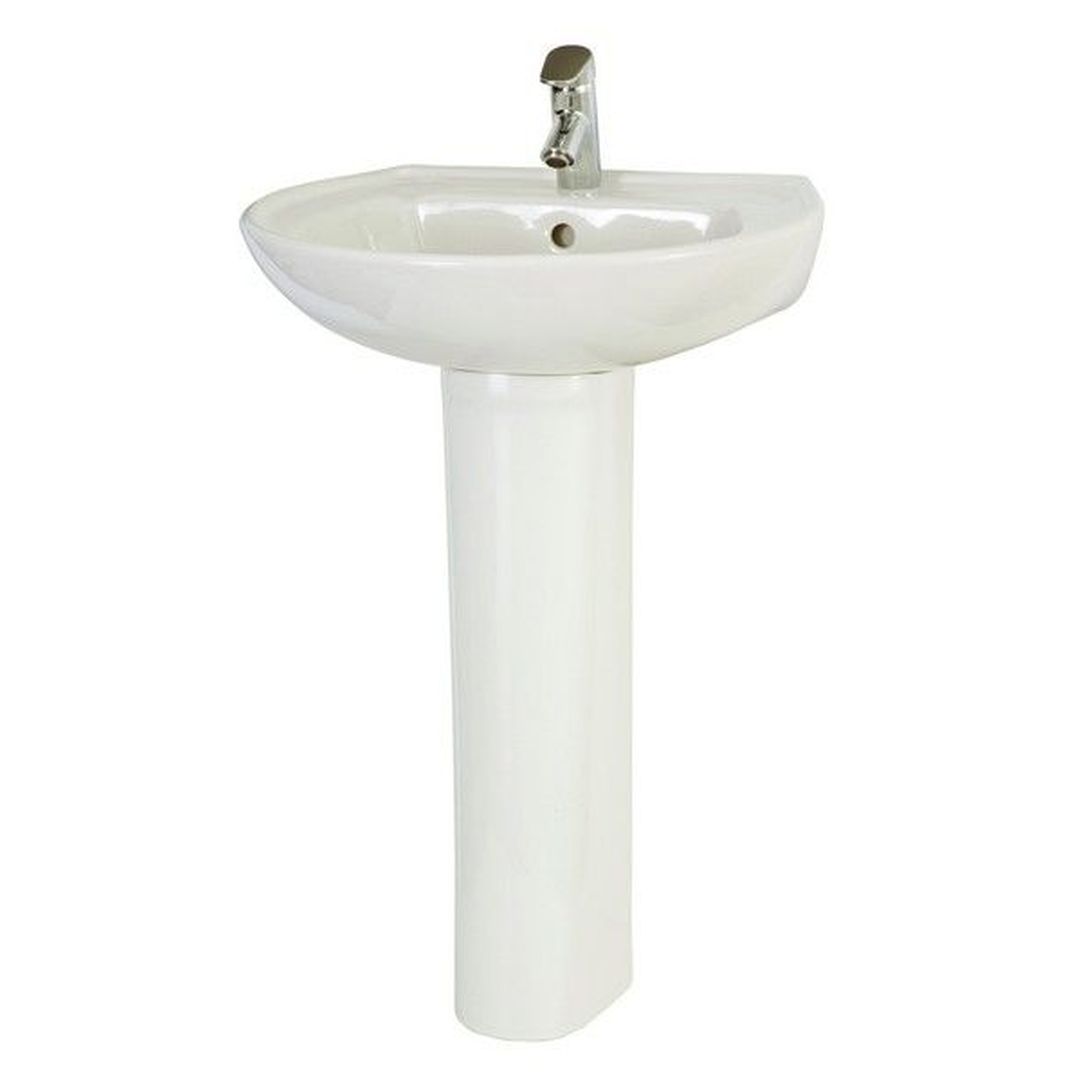 Lecico Atlas Basin 50cm Pp Atlas Full Pedestal Combo