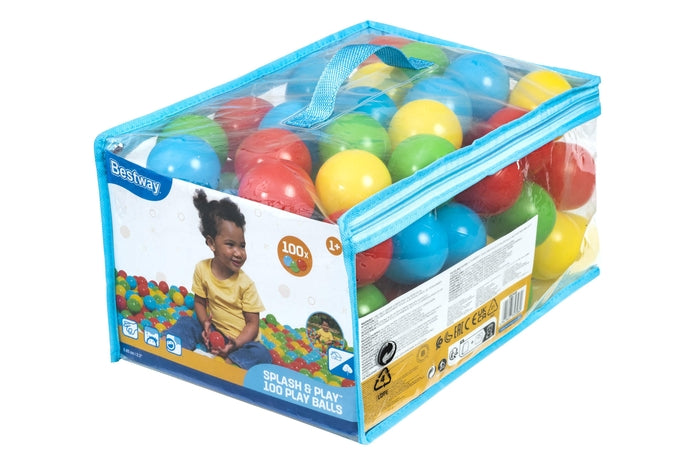 Bestway ø5.85cm Splash & Play 100 Play Balls - Livestainable.co.za
