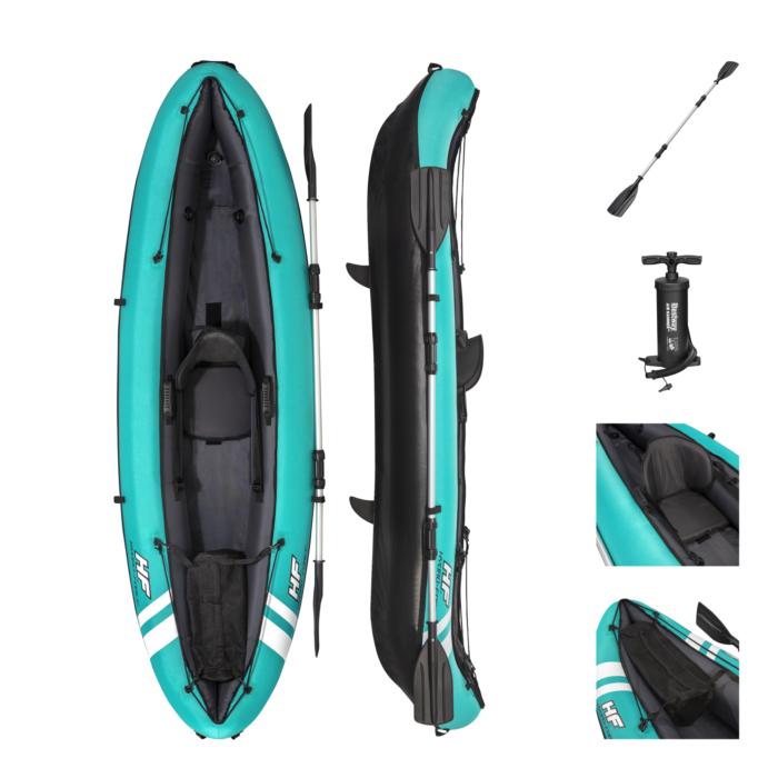 Ventura Kayak (+ Paddle & Hand Pump) 2.80m X 86cm - Livestainable.co.za