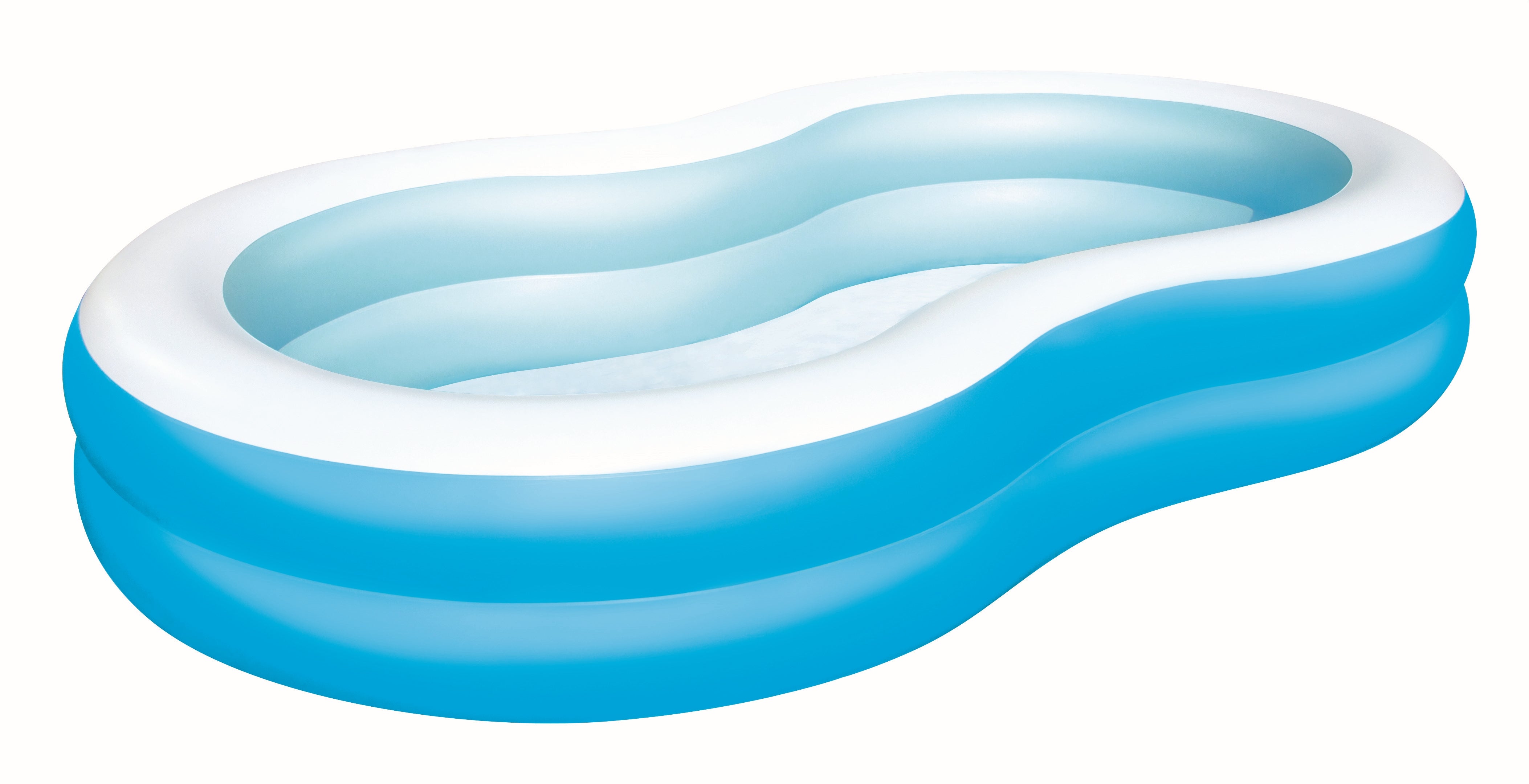 The Big Lagoon Family Pool 544 L 2.62m X 1.57m X 46cm - Livestainable.co.za