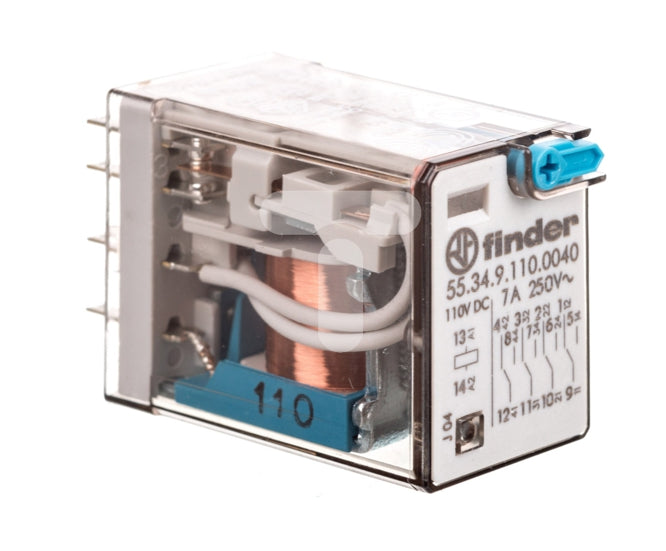 Relay Qpdt 7 A 110 Vdc Rect 14 Plu 55.34.9.110.0040