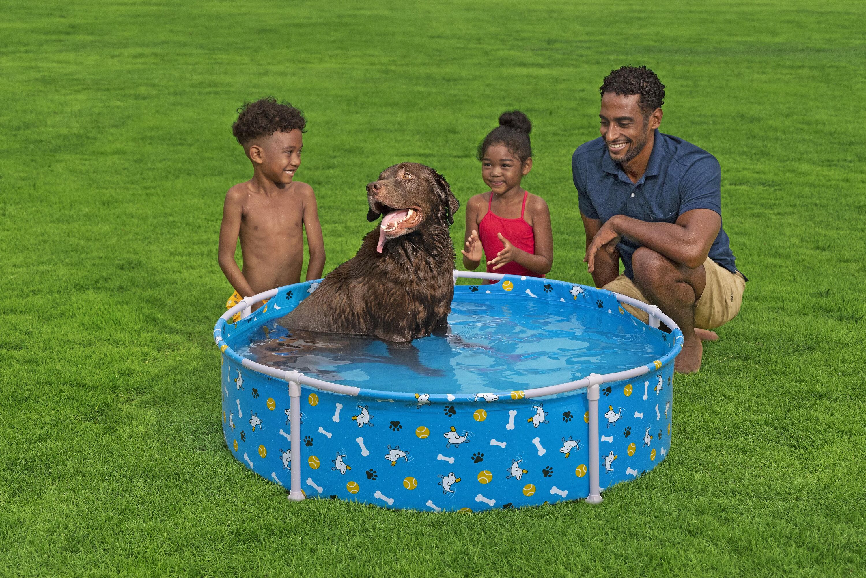 Bestway 122 X 30cm Fetchin' Fun Pet Play Pool 292 L