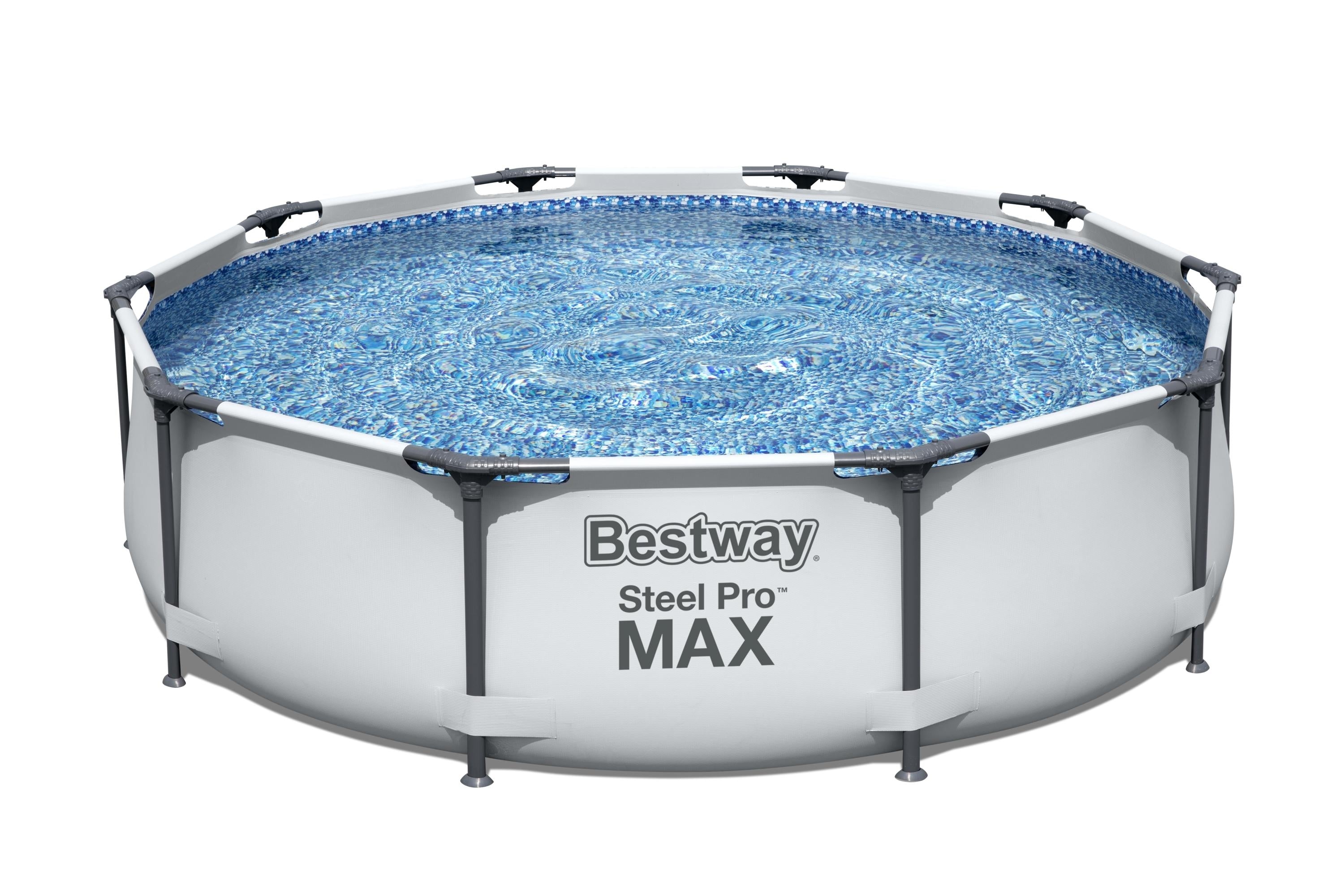 Max Frame Pool Set Grey 4.678 L 3.05m X 76cm - Livestainable.co.za