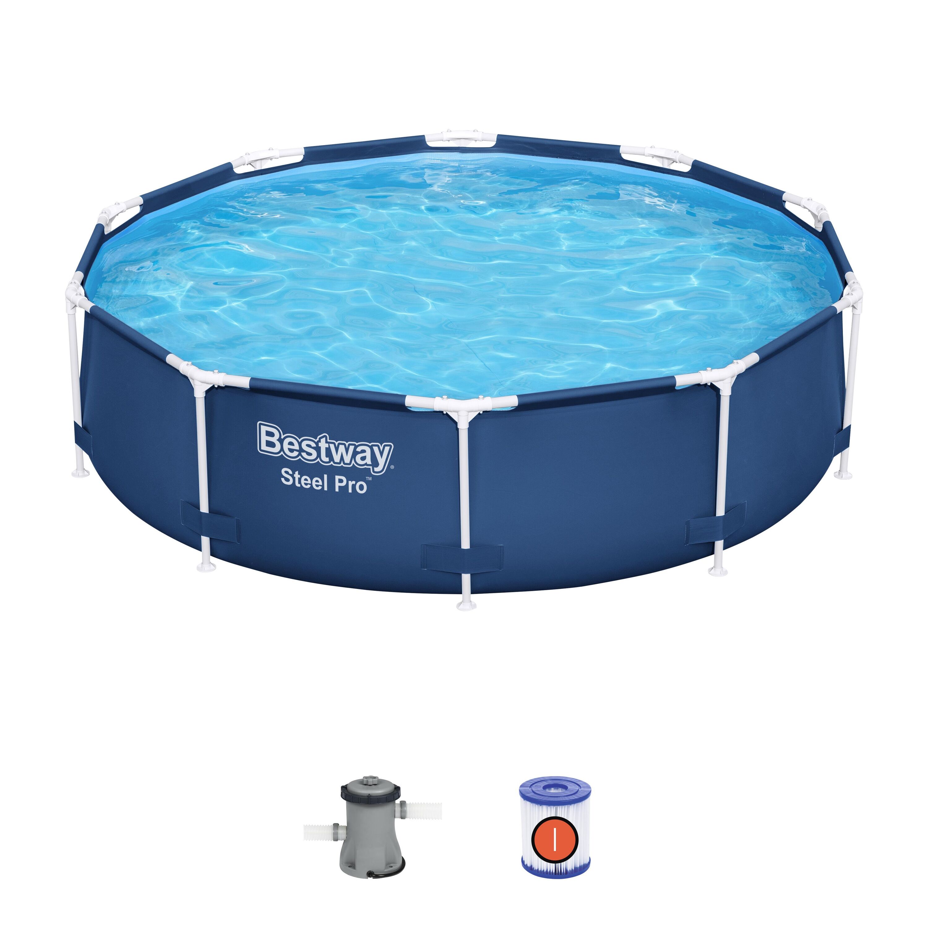 Bestway 3.05m X 76cm Steel Pro Pool Set 4,678 L - Livestainable.co.za