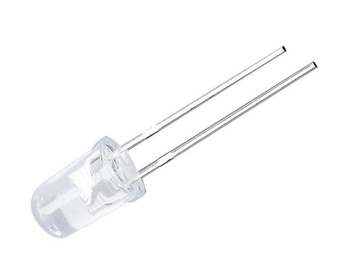 Led 5mm Cl Yl Rnd 590n M 2.2 V Flangeless 5000mcd 90 Deg Debulk Cz201060