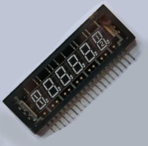 Fluorescent Display 6 Digits Vacuum Tube 6 Lt 15 N