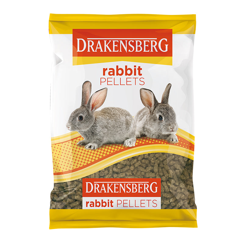 Drakensberg Yellow Bag Pellets Rabbit 1 Kg