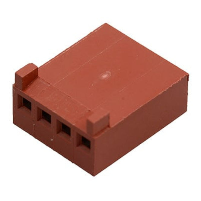 Connector Housing Sil 2.54 15 W 6471 151