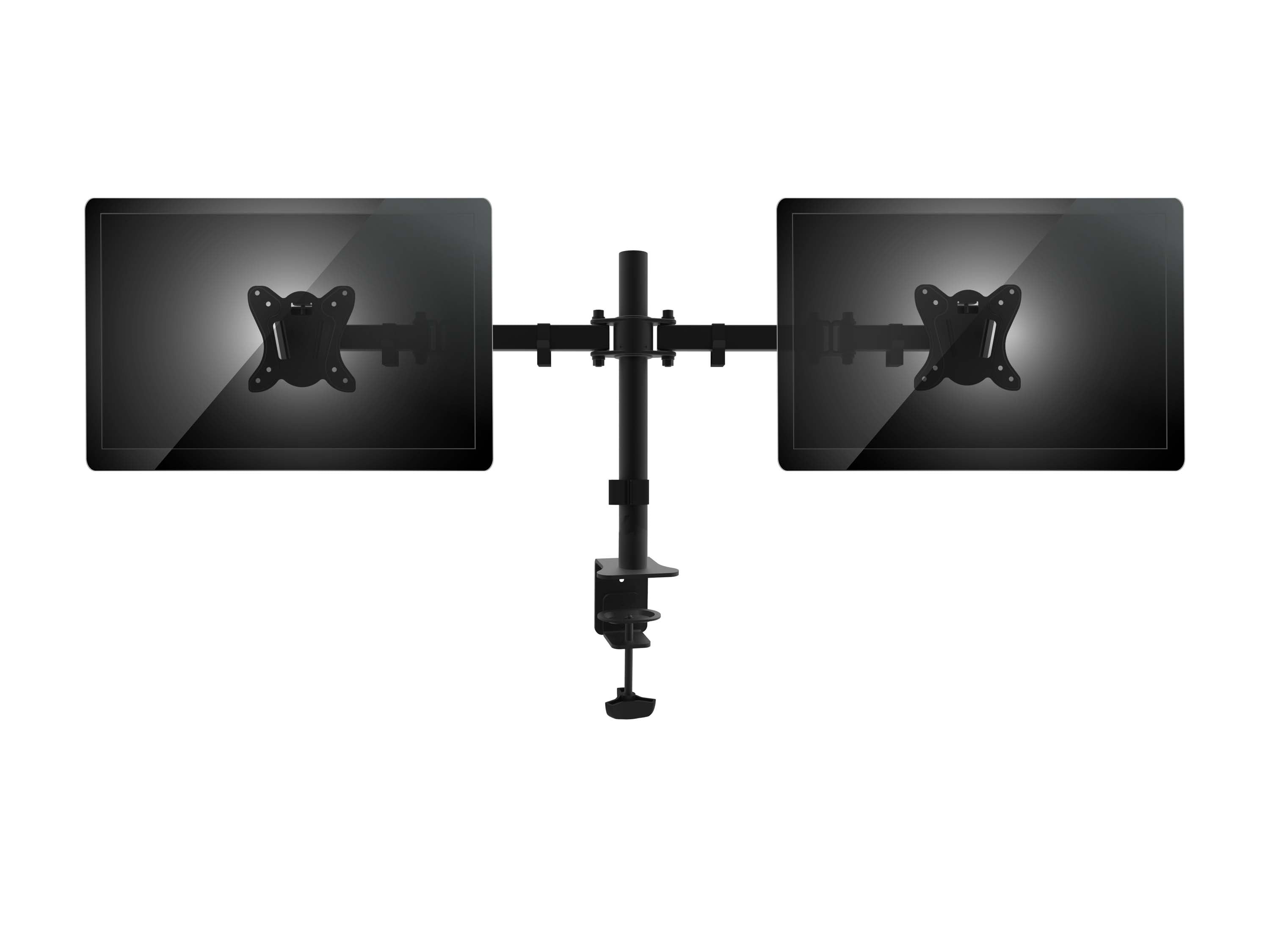 Equip 13"-27" Articulating Dual Monitor Desk Mount Bracket