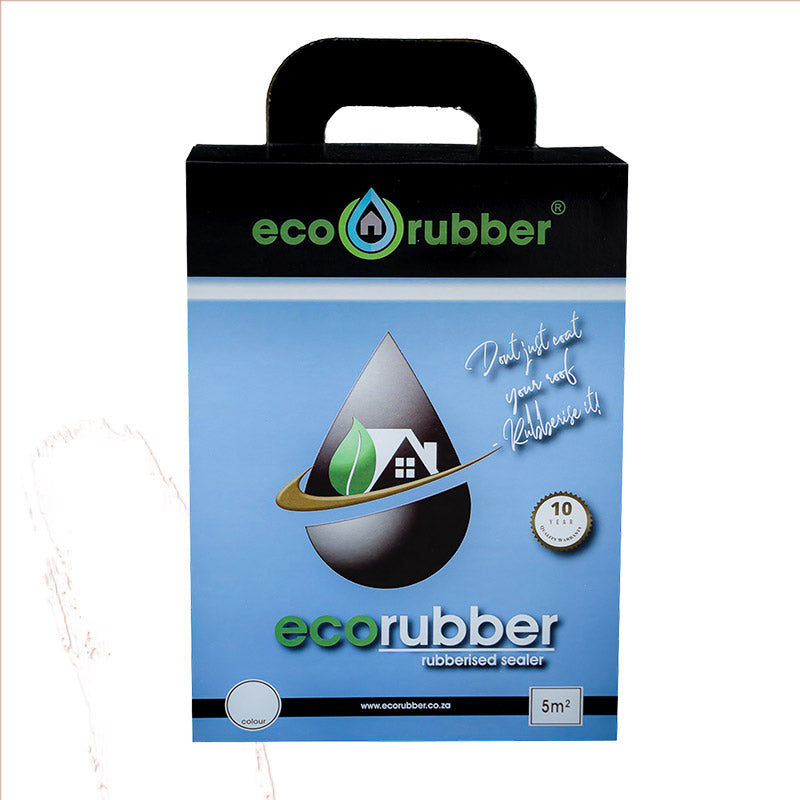Eco Rubber Contractor Material Only 5 Sqm White - Livestainable.co.za