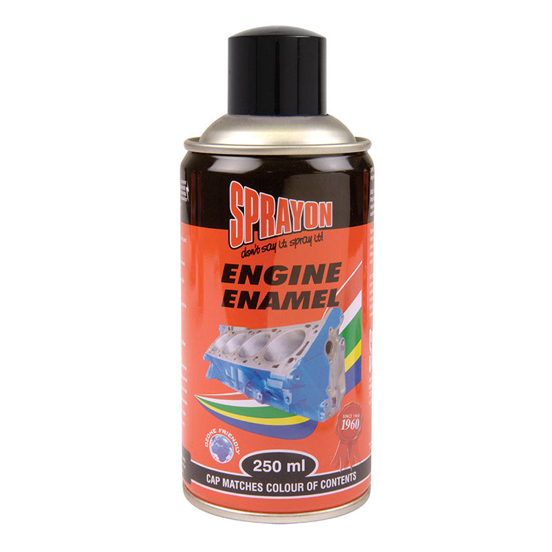 Sprayon Engine Enamel Spray Gloss Black 250 Ml