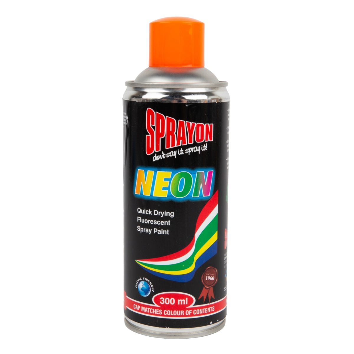 Sprayon Neon Spray Paint Orange 300 Ml