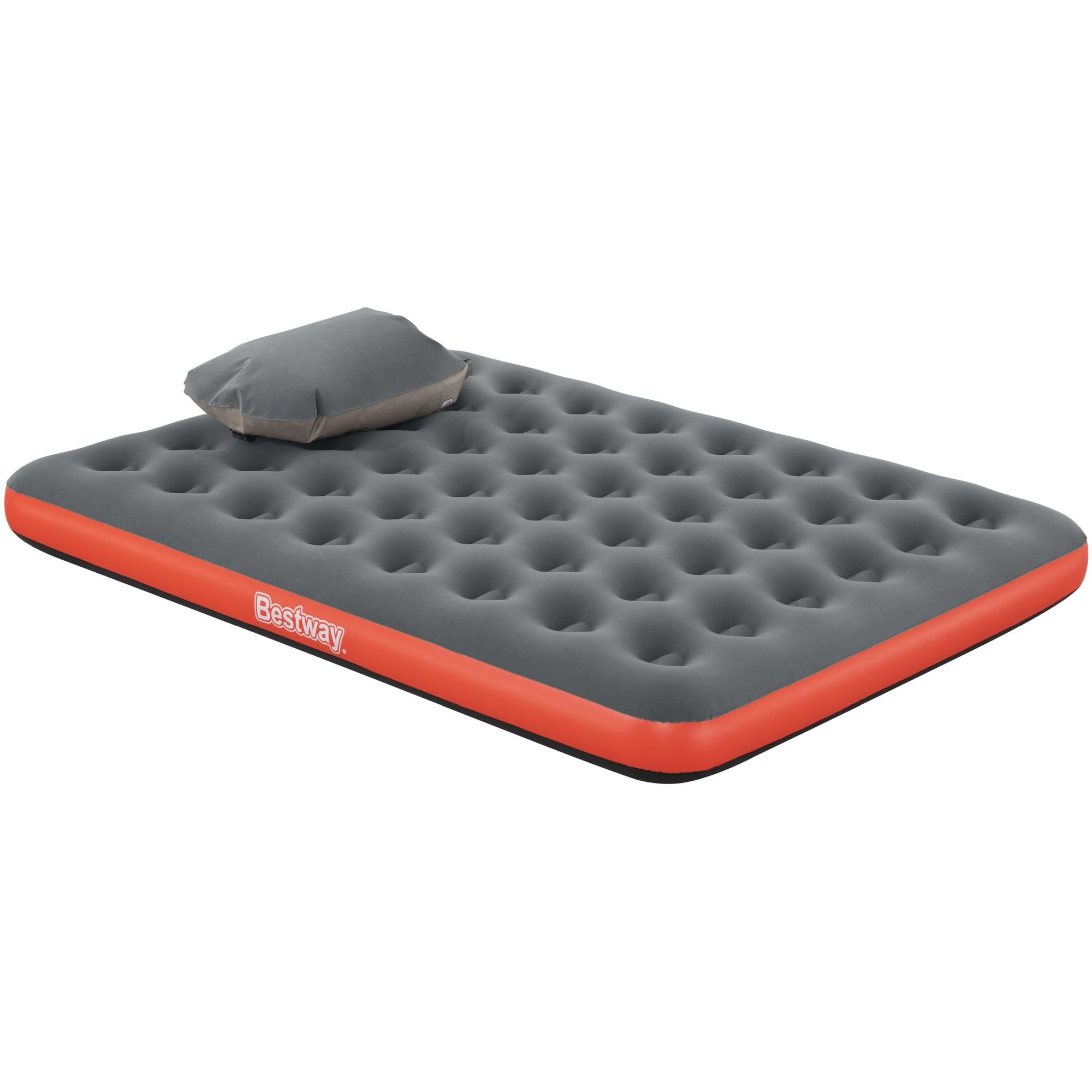 Bestway 2.03m X 1.52m X 22cm Roll & Relax Air Mattress Queen