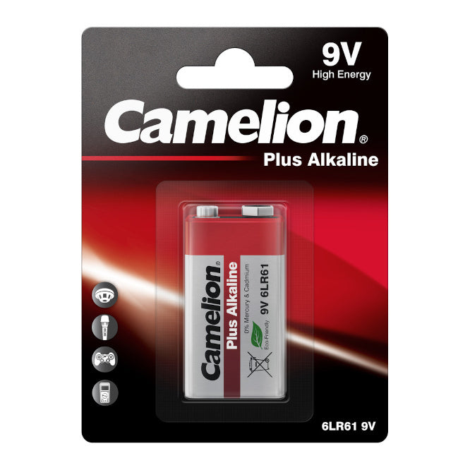 Pp3=9 V=Battery 580m Ah Super Alkaline 1/Pack 6 Lr61 Bp1
