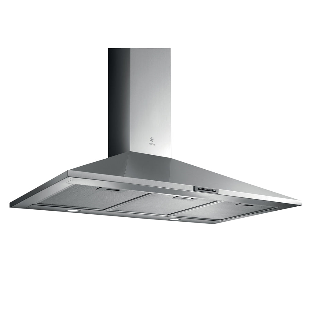 Elica 90Cm Pyramid Style Cooker Hood- Stainless Steel
