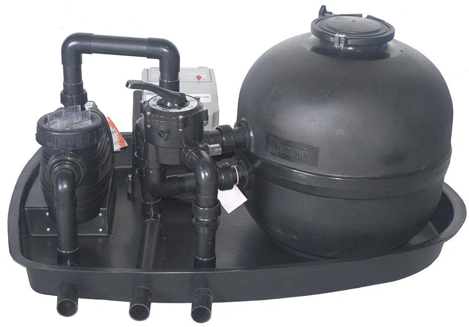 Speck Pump And Sand Filter Combination Units For Koi Ponds Badu Combi Koi'S 2 Porpoise 10 Black - Livestainable.co.za