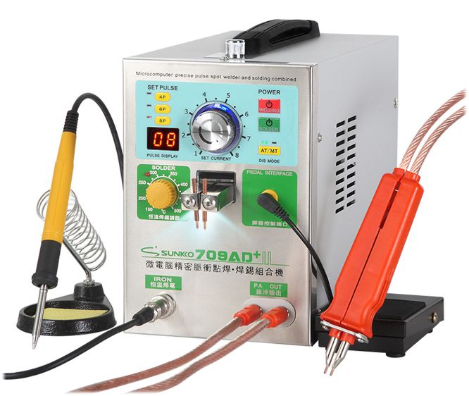 Battery Pack Spot Welder Wth Spot Welding Pen And More 709 Ad+