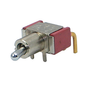 Mini Toggle Switch Spdt R/A On On Pcb 7101 Md9 Abe