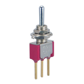 Mini Toggle Switch Spdt On On W/Wrap 7103 Syw3 Ge