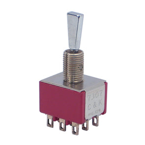 Mini Toggle Switch 3 Pdt On Mom Sol 7307 P3 Yzq