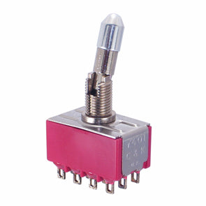 Mini Toogle Switch 4 Pdt On On Sol 7401 Kzqe