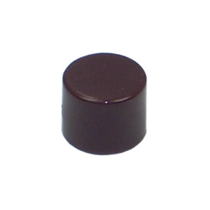 Cap For 7.87mm Push Button Brown 8018 8