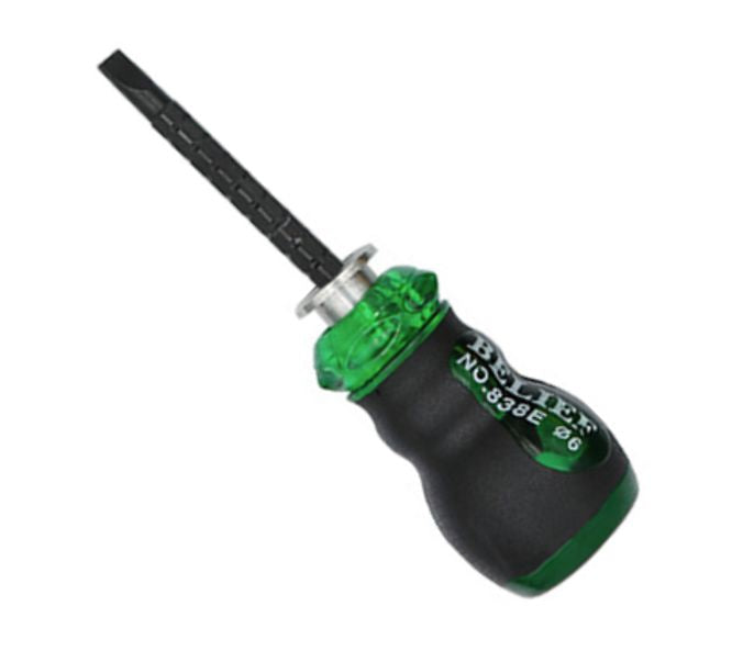 Dual Screwdriver Star 2 Flat 5.5mm 65mm Handle 838 E