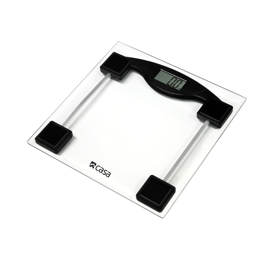 Electronic Bathroom Glass Scale Ultra Flat