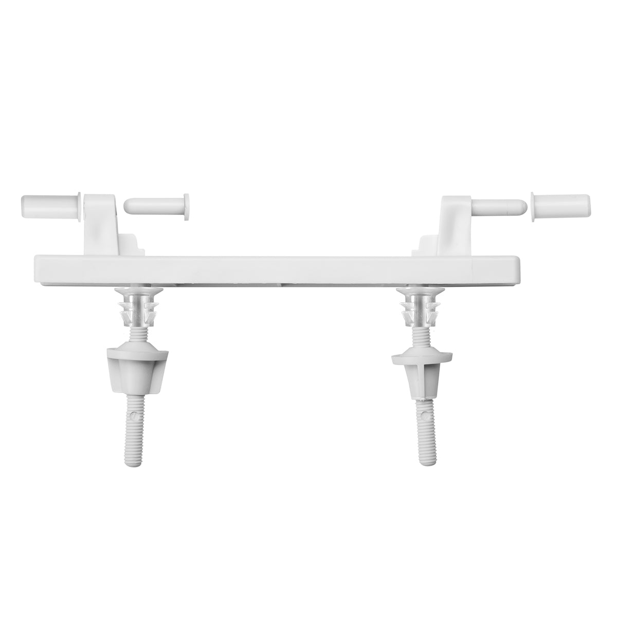 Wirquin Seat Hinge Set Club Plastic White