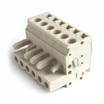 Terminal Block 6 W P=5.0 Plug In Press 8 Edgkf 5.0 06 P 11 01 Ah
