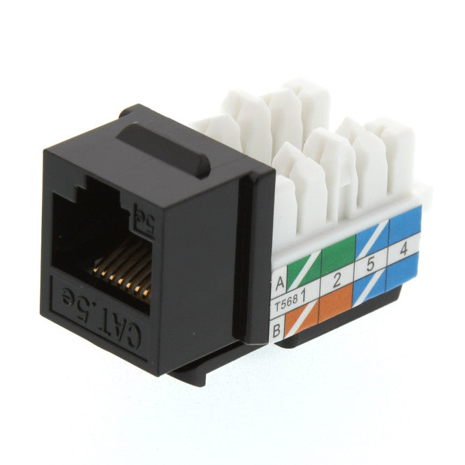 Rj45 Keystone Cat5 E Vertical Type 8 W8 Pkc5 A