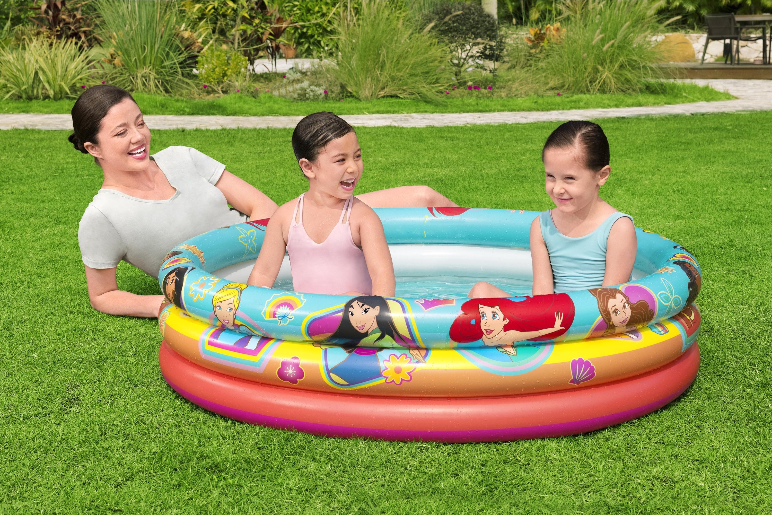 Bestway φ1.22m X 30cm Princess 3 Ring Play Pool 200 L