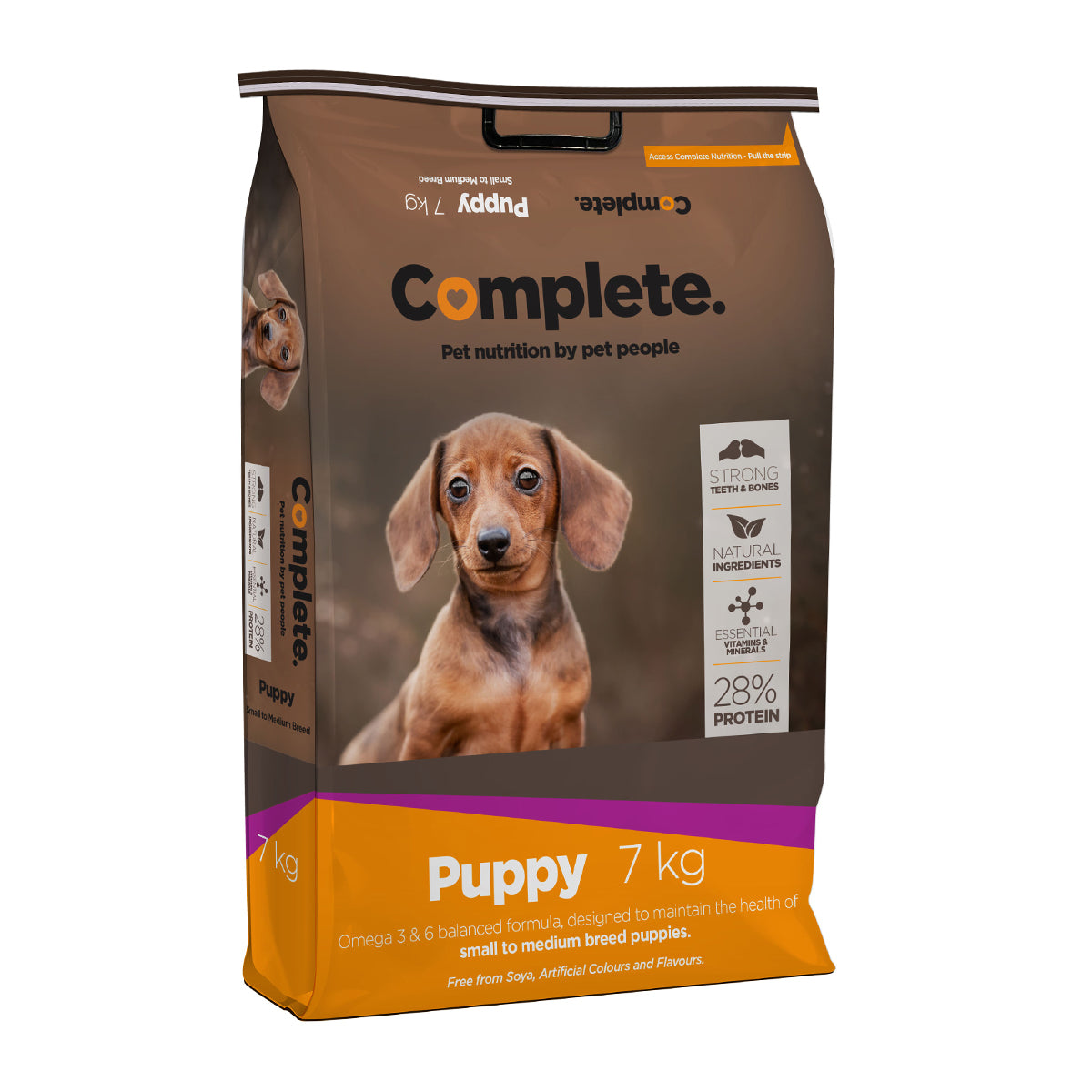 Complete Dog Food Puppy Small Medium 7 Kg