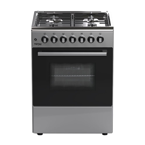 Totai Ts 60Cm 4 Burner Full Gas Stove- Stainless Steel