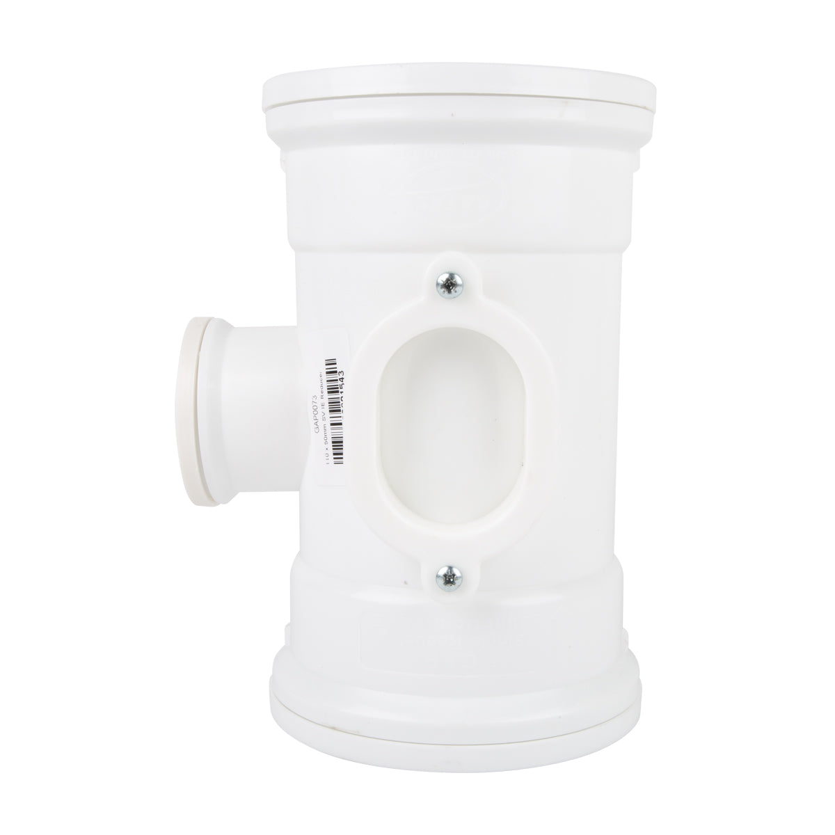 Waste Junction Red 87.5 Deg Sv I.E 110 X50 Mm Satas