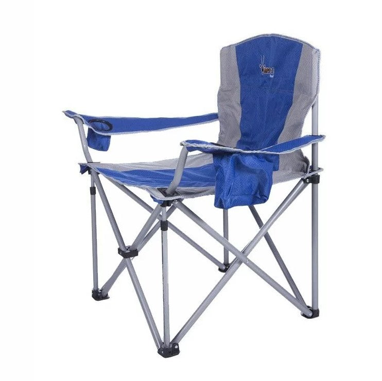 Eland Mega Folding Chair Blue 180 Kg - Livestainable.co.za