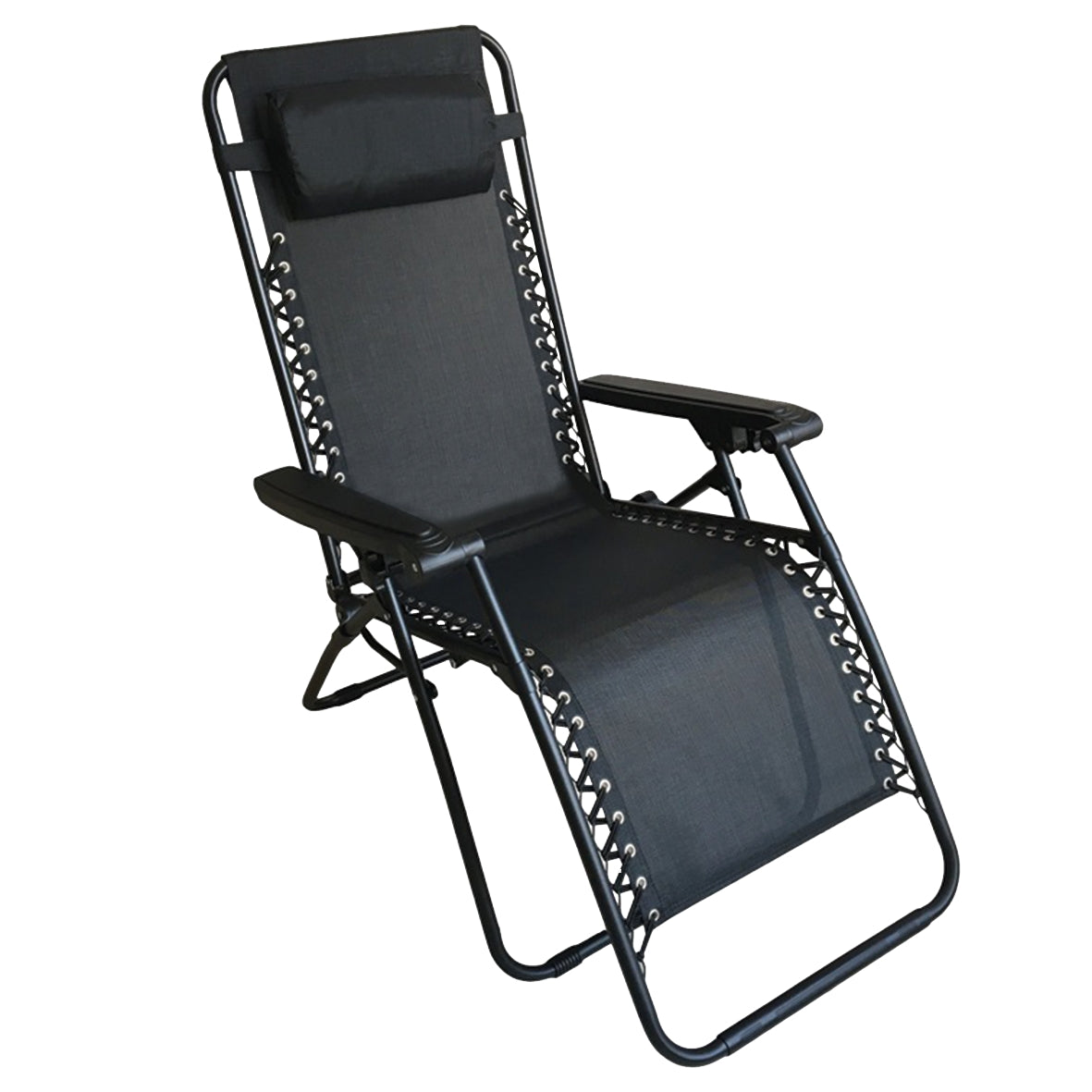 Lounger Textilene Folding Relax Chair 120kgs - Livestainable.co.za