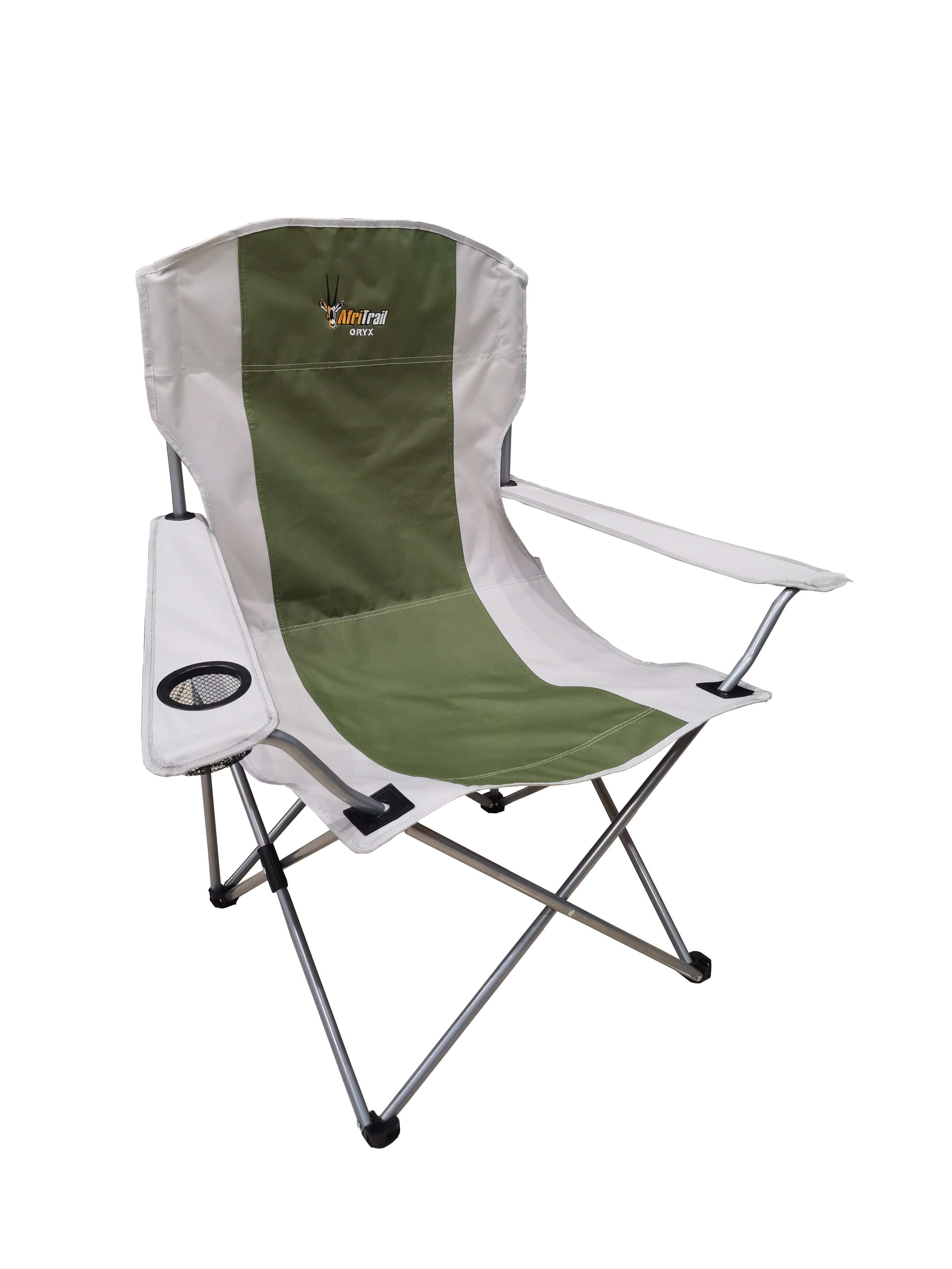 Oryx Deluxe Folding Armchair 120kg Green - Livestainable.co.za