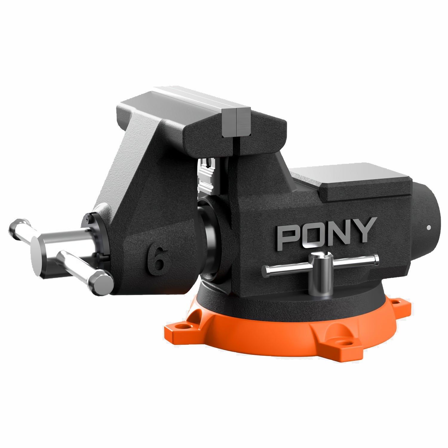 Pony Pony 150 Mm (6') Pro Heavy Duty Swivel Base Bench Vise